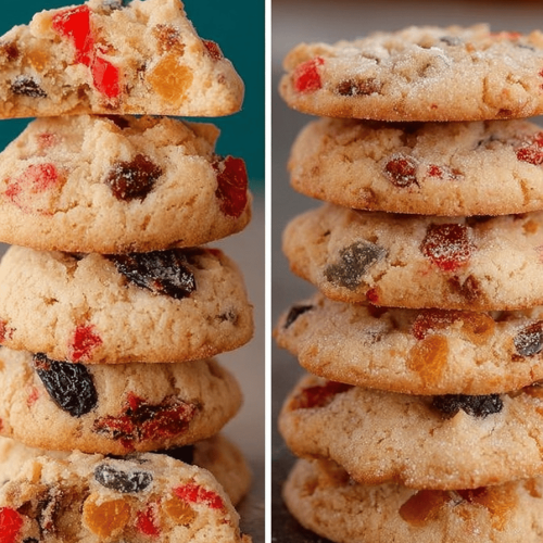 Easy Fruit Cake Cookies Recipe