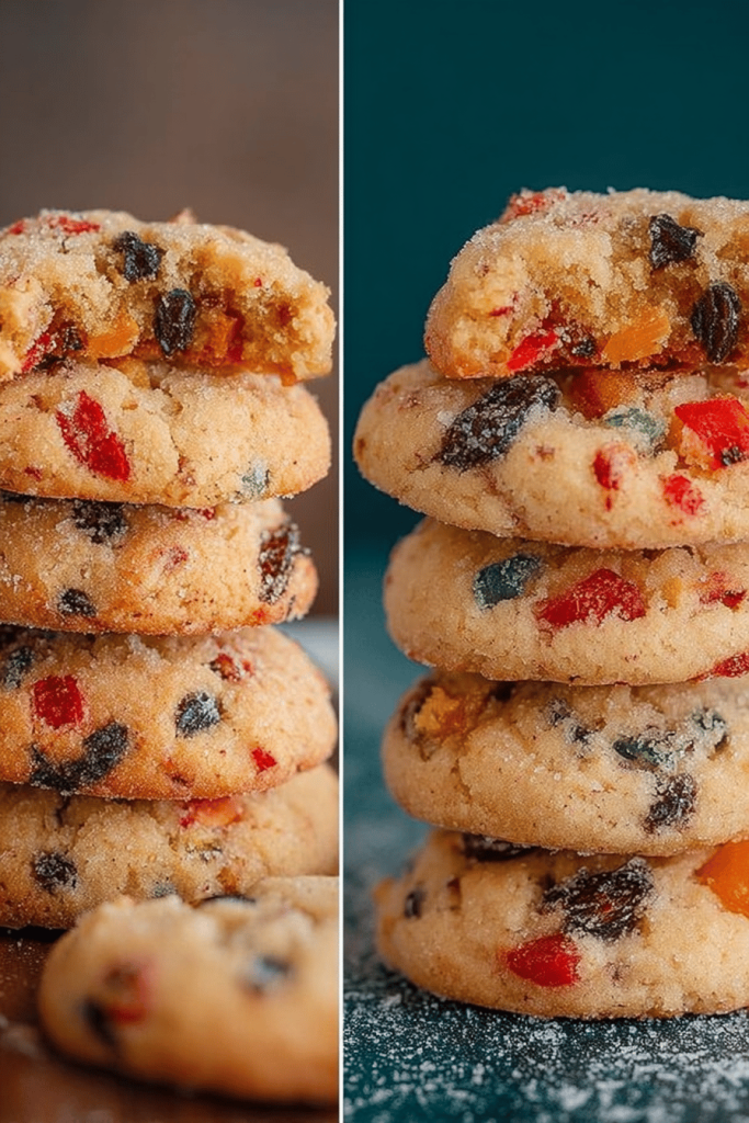 Easy Fruit Cake Cookies Recipe
