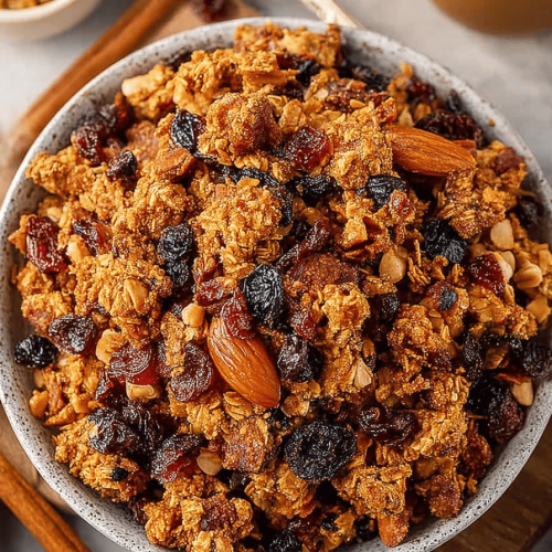 Easy Fruit and Nut Granola Clusters Recipe