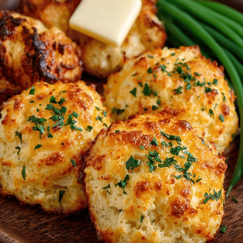 Easy Garlic Cheddar Biscuits Recipe