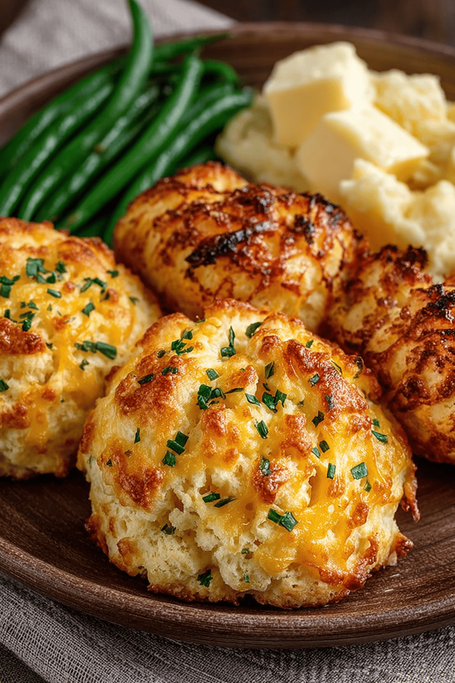 Easy Garlic Cheddar Biscuits Recipe