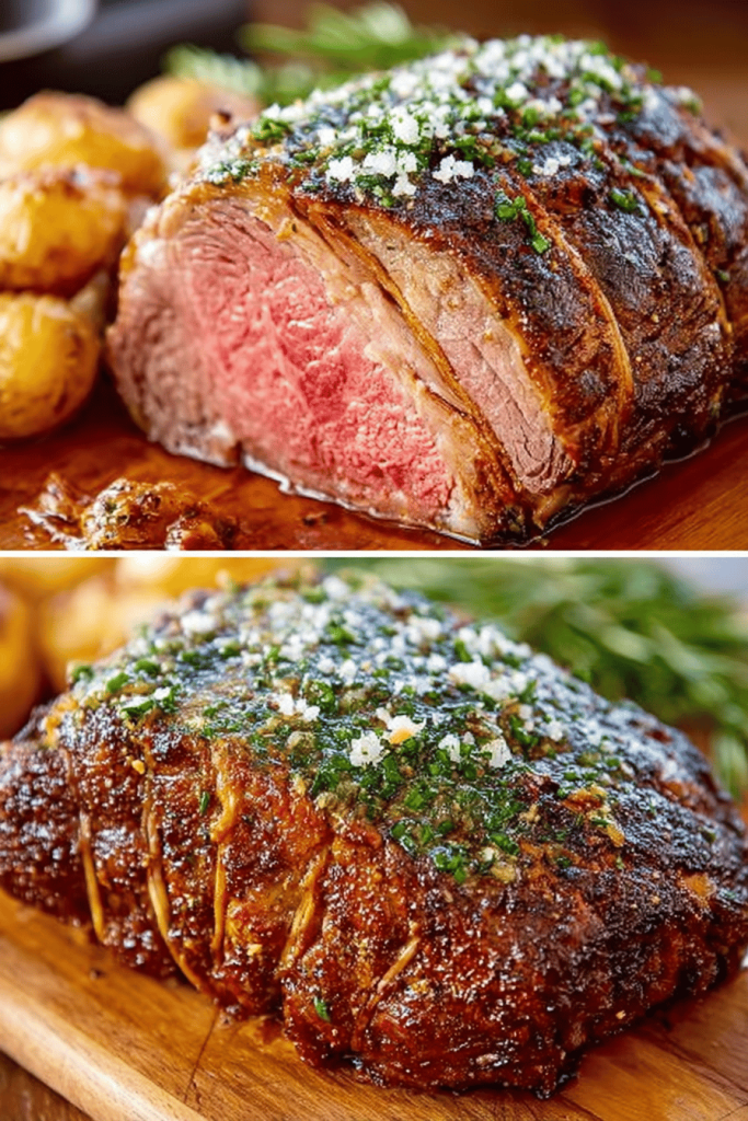 Easy Garlic Prime Rib Recipe