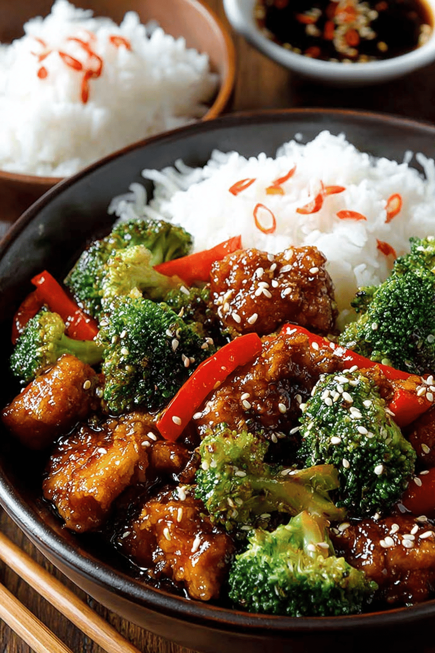 Easy General Tso's Chicken Stir-Fry Recipe