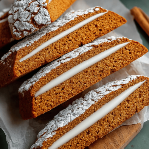 Easy Gingerbread Biscotti Recipe