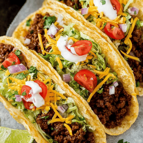 Easy Ground Beef Soft Tacos Recipe