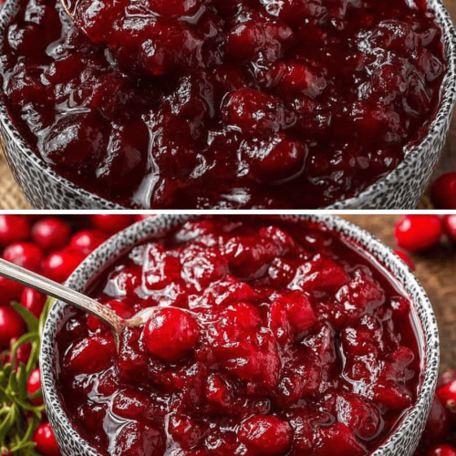 Easy Homemade Cranberry Sauce