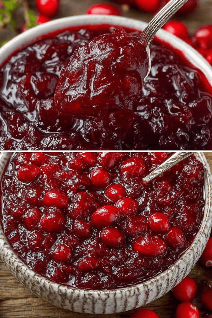 Easy Homemade Cranberry Sauce