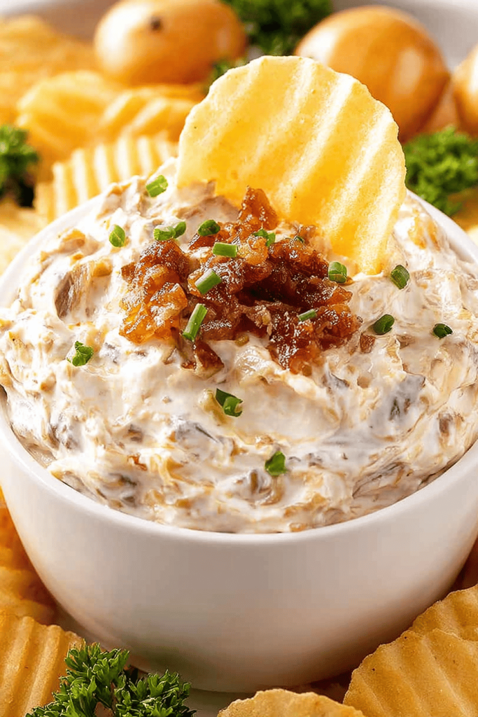 Easy Homemade French Onion Dip Recipe
