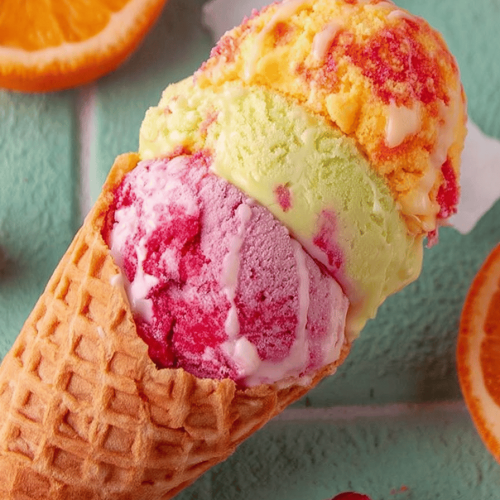 Easy Homemade Rainbow Sherbet Recipe