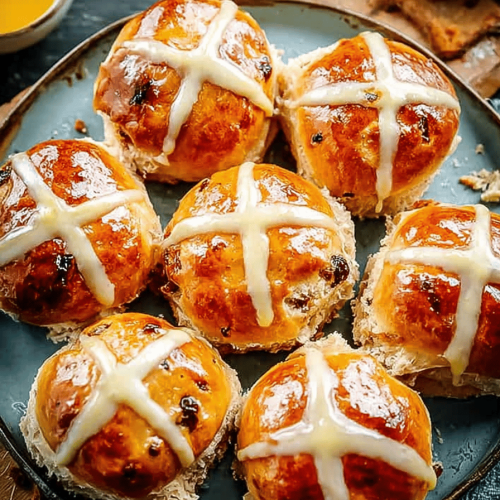 Easy Hot Cross Buns Recipe