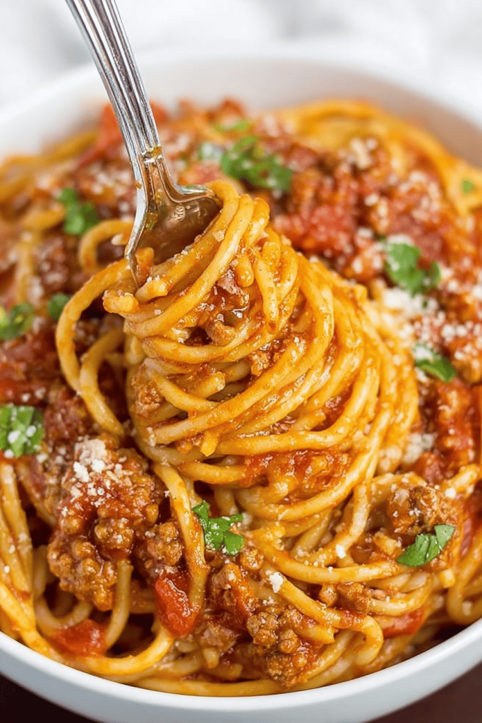 Easy Instant Pot Spaghetti Recipe