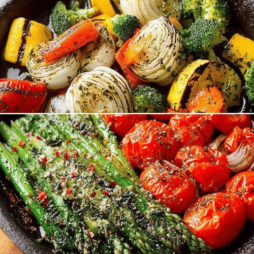 Easy Italian Roasted Vegetables Recipe