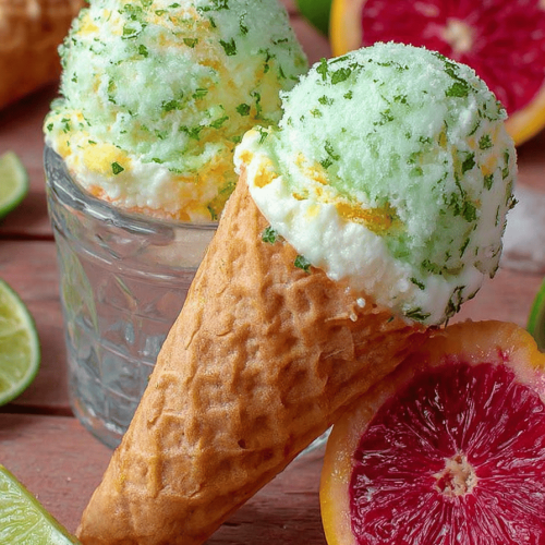 Easy Lime Sherbet Recipe