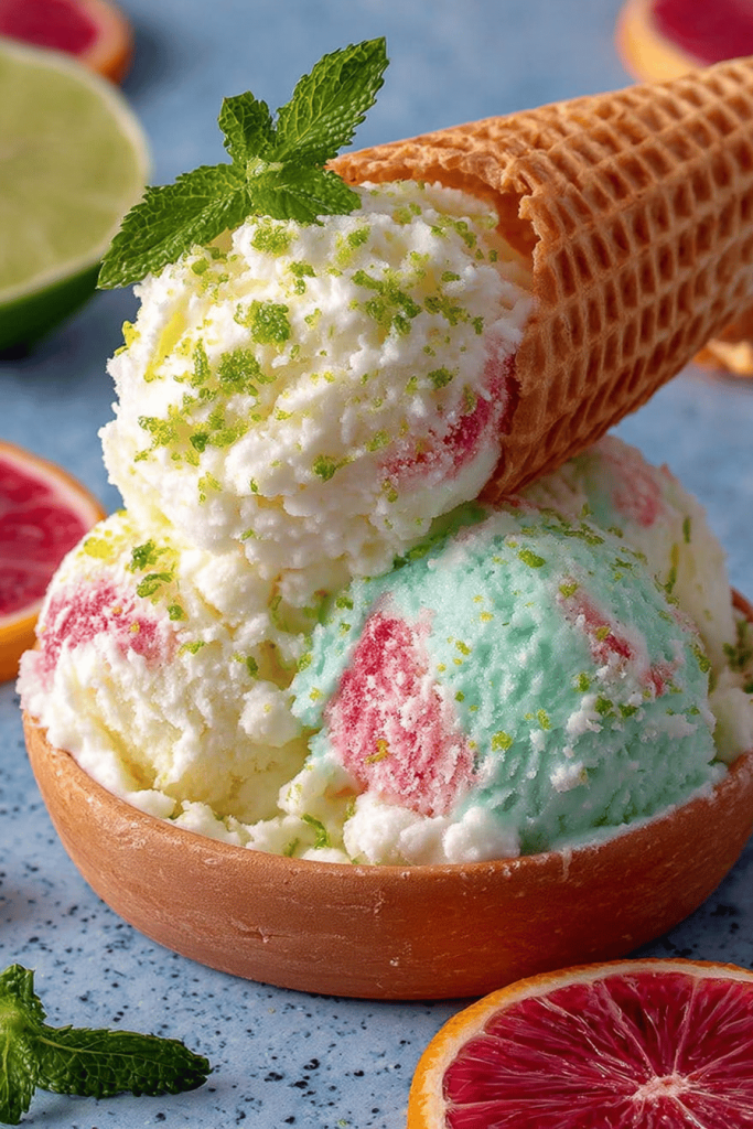 Easy Lime Sherbet Recipe