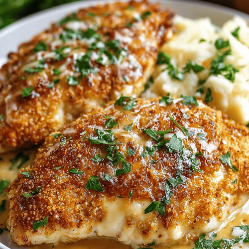Easy Longhorn Parmesan Chicken Recipe