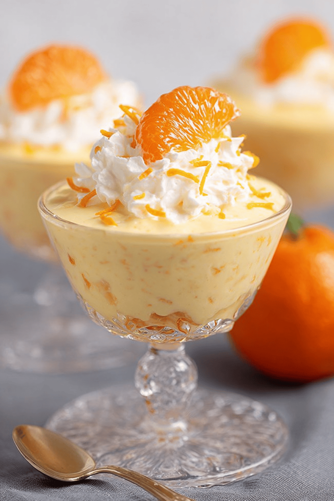 Easy Mandarin Orange Mousse Recipe