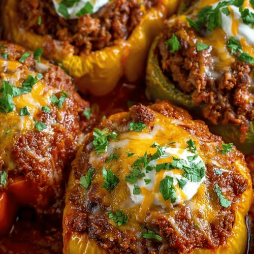 Easy Mexican Stuffed Peppers Recipe