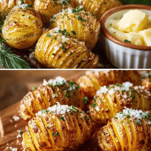Easy Mini Hasselback Potatoes Recipe