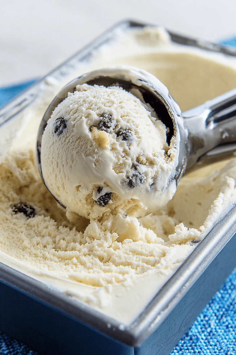 Easy No-Churn Ice Cream Recipe ingredients organized and measured on kitchen counter