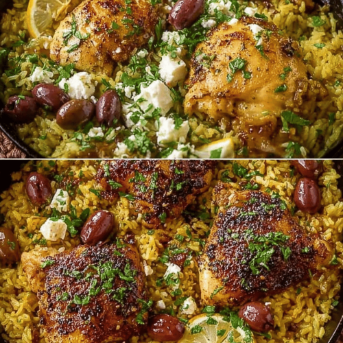 Easy One-Pot Mediterranean Chicken & Rice Recipe