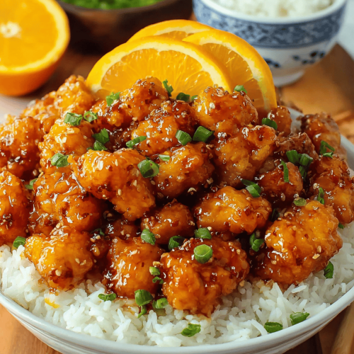 Easy Orange Chicken Recipe