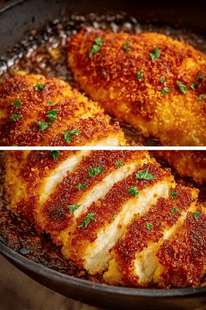 Easy Parmesan Crusted Chicken Recipe