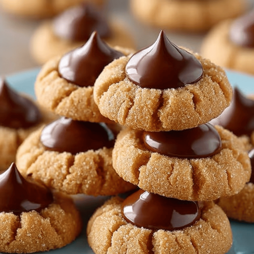 Easy Peanut Butter Blossoms Recipe