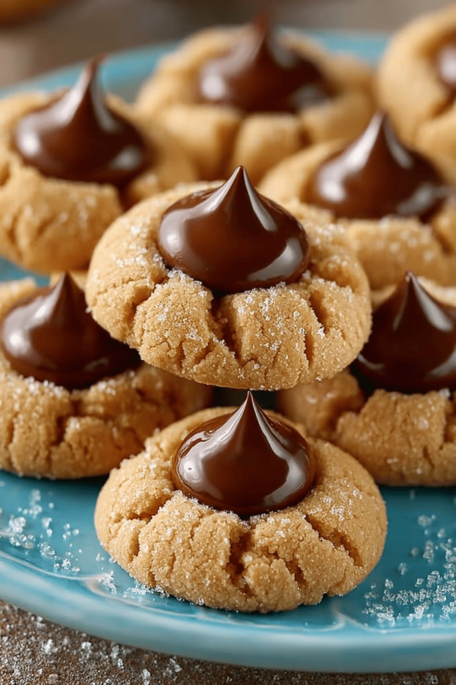 Easy Peanut Butter Blossoms Recipe
