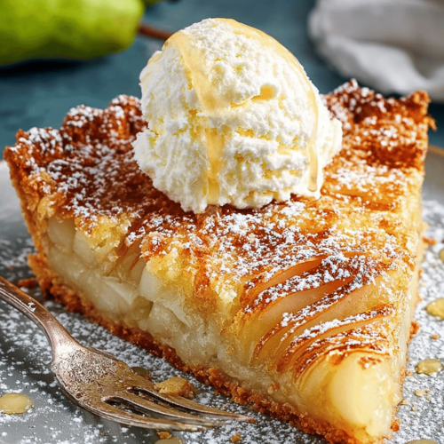Easy Pear Tart Recipe