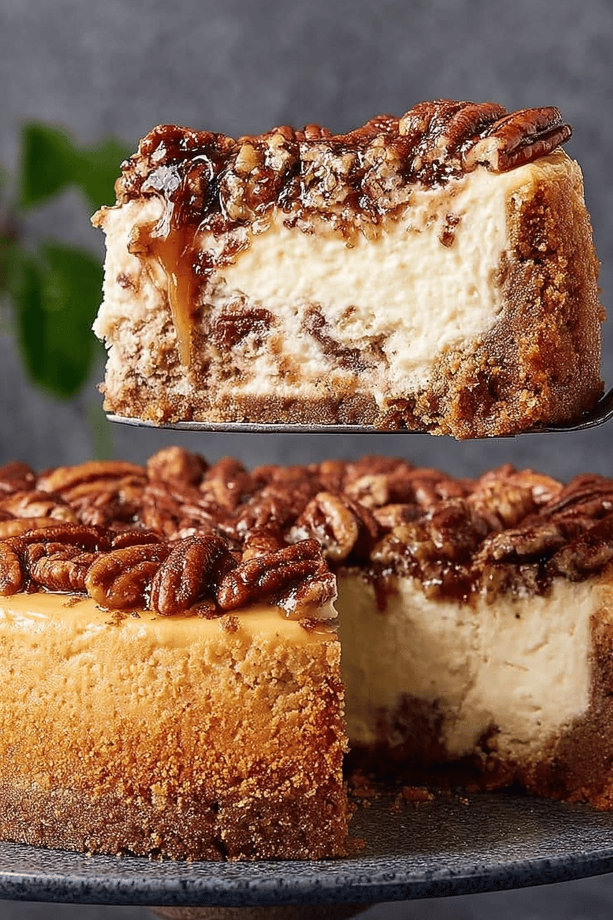 Easy Pecan Pie Cheesecake Recipe