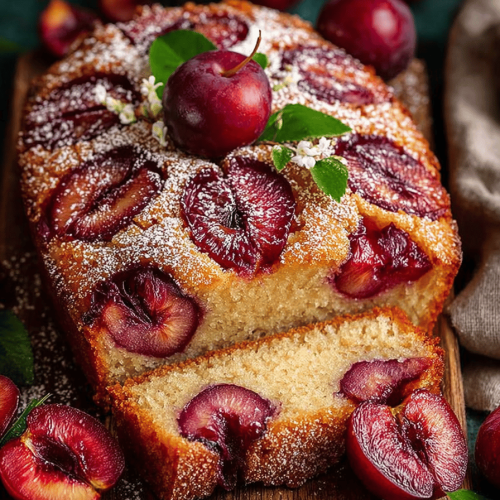 Easy Plum Cake Recipe