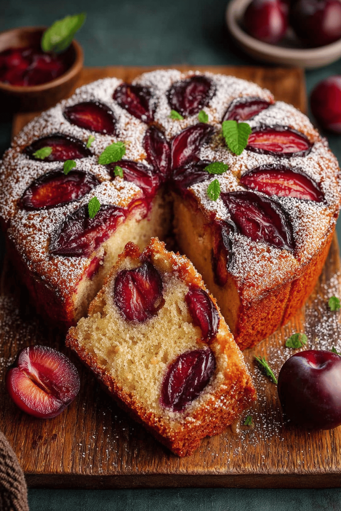 Easy Plum Cake Recipe