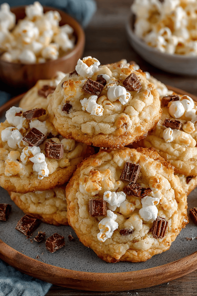 Easy Popcorn Cookies Recipe