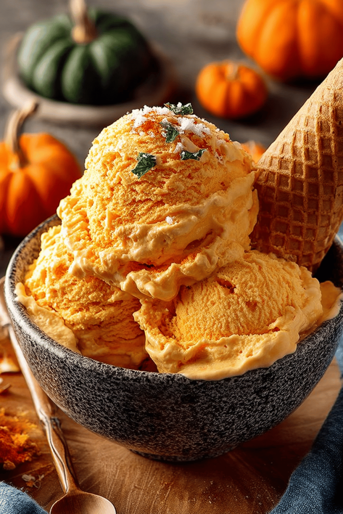 Easy Pumpkin Ice Cream Recipe