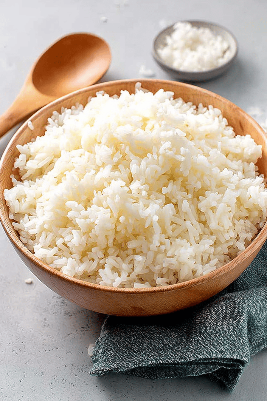 Easy Rice Cooking Method final dish beautifully presented and ready to serve