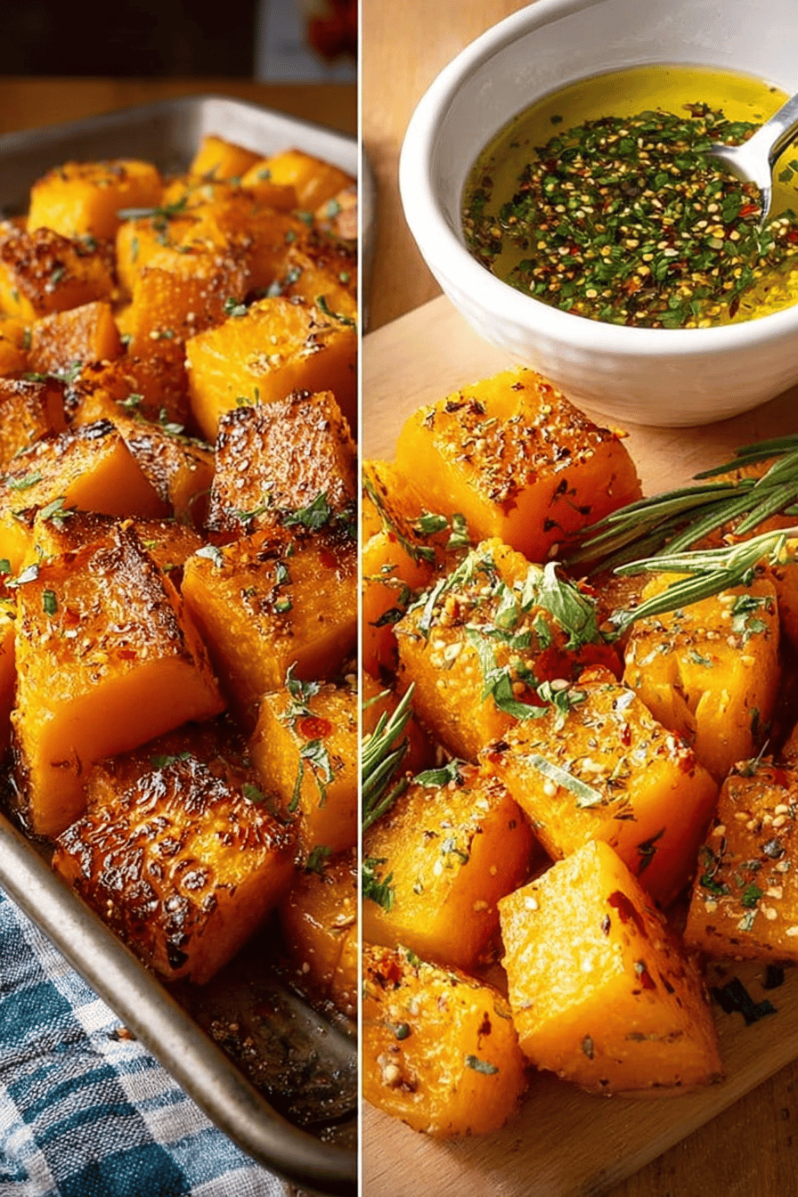 Easy Roasted Butternut Squash Recipe