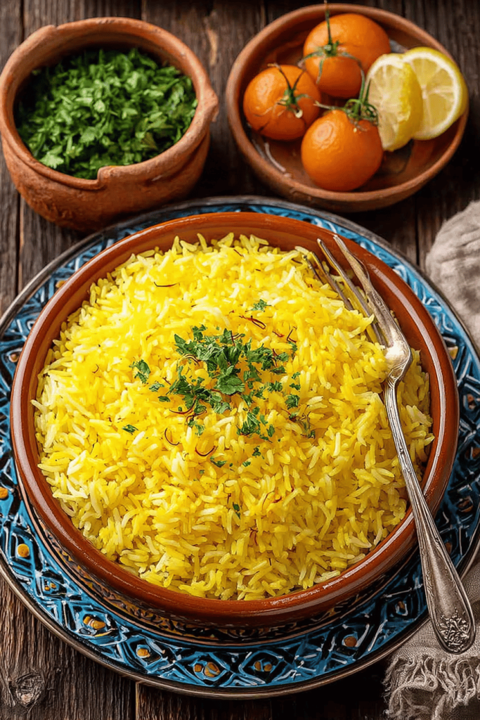 Easy Saffron Rice Recipe