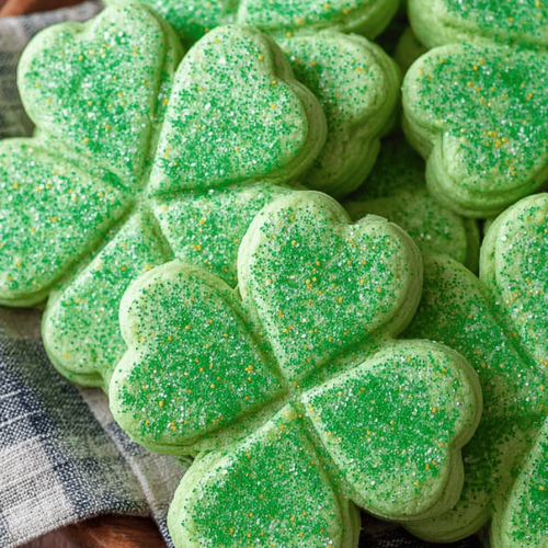 Easy Shamrock Cookies Recipe