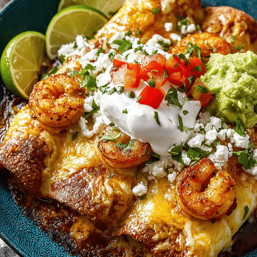 Easy Shrimp Enchiladas Recipe