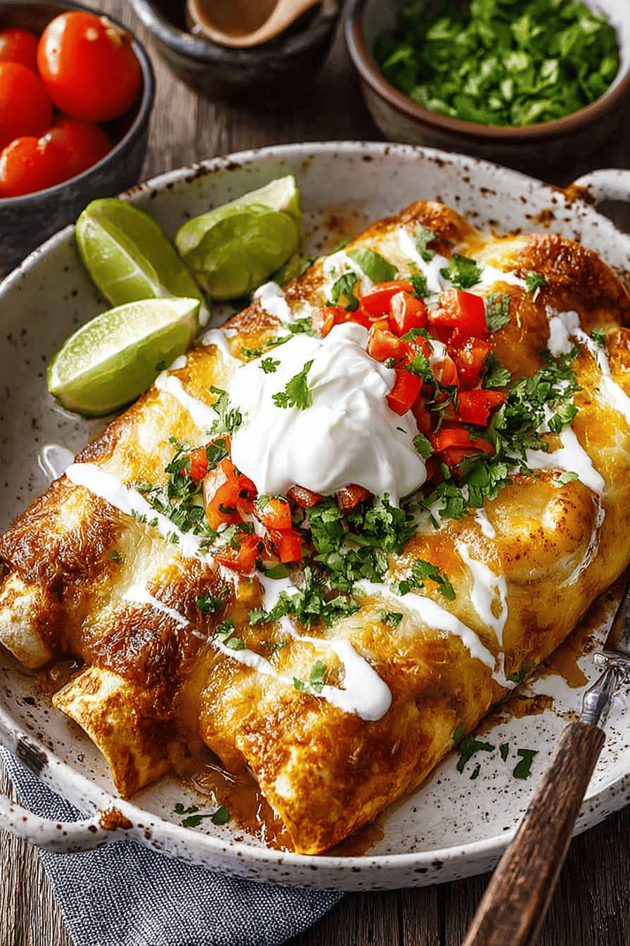 Easy Shrimp Enchiladas Recipe