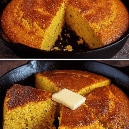 Easy Skillet Cornbread Recipe