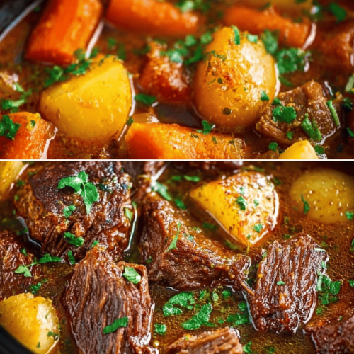 Easy Slow Cooker Guinness Beef Stew