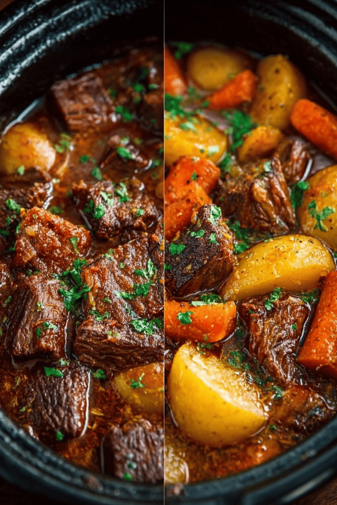 Easy Slow Cooker Guinness Beef Stew
