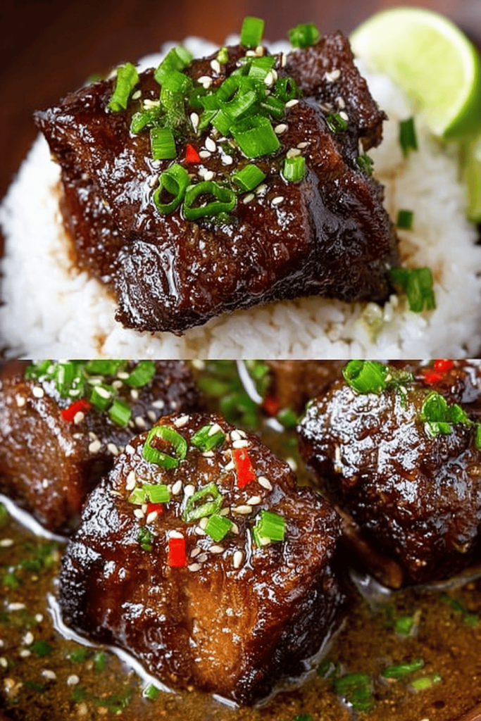 Easy Slow Cooker Korean Short Ribs Recipe