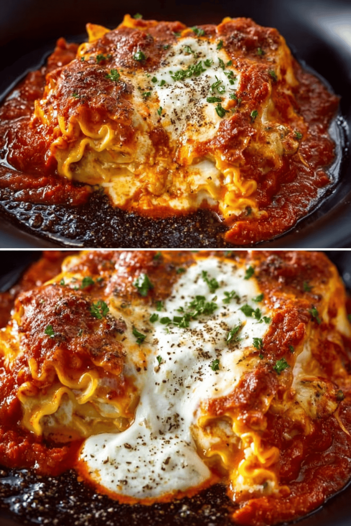 Easy Slow Cooker Lasagna Recipe
