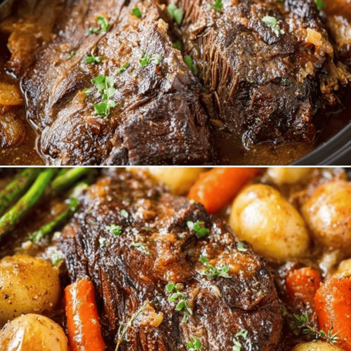 Easy Slow Cooker Pot Roast Recipe