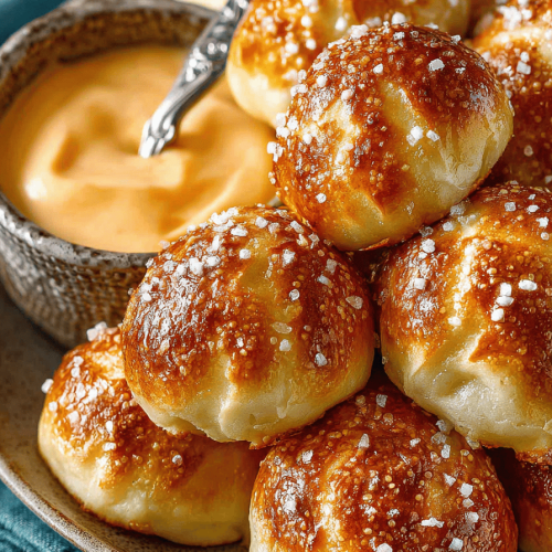Easy Soft Pretzel Bites Recipe