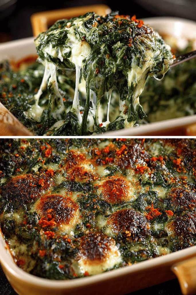Easy Spinach Gratin Recipe
