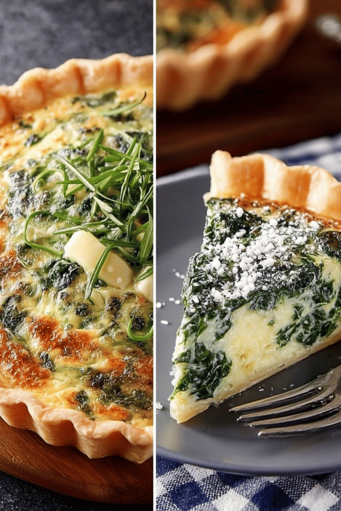Easy Spinach Quiche Recipe