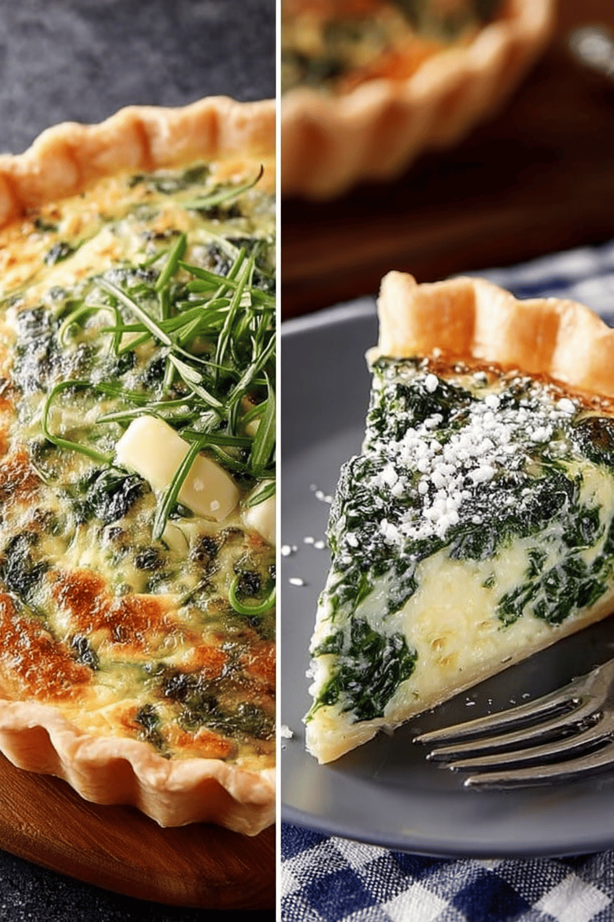 Easy Spinach Quiche Recipe